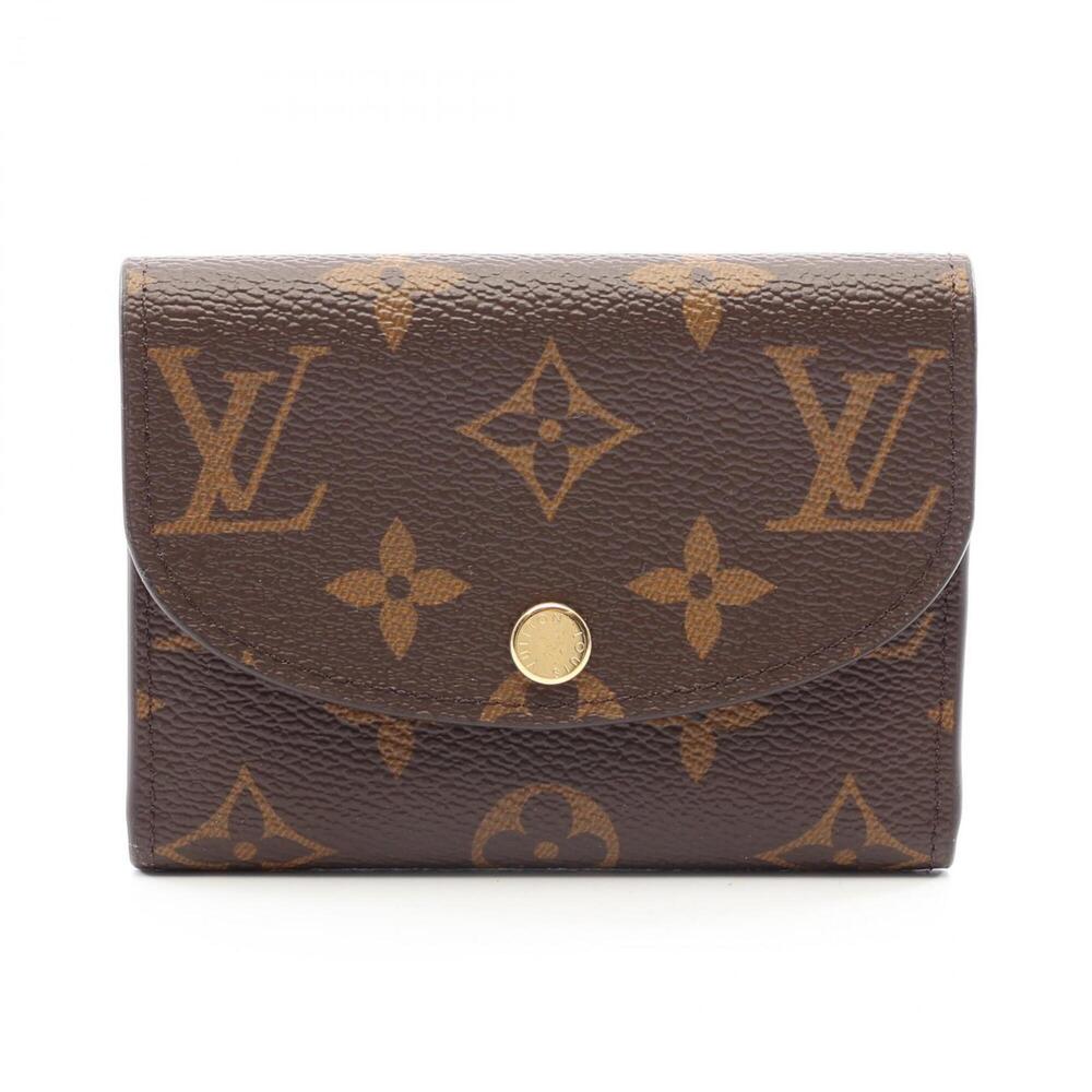 Louis Vuitton Portemonnaie Rosalie Wallet/Coin Purse, Leather, Monogram Patte...